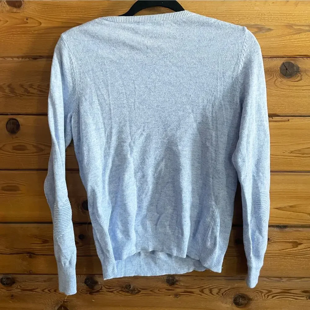 Mint velvet blue heart sweater Size 8